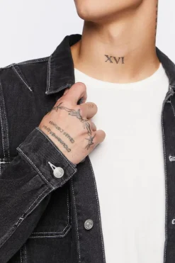Denim Button-Up Jacket
