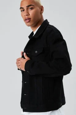 Denim Button-Up Jacket