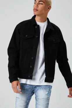 Denim Button-Up Jacket