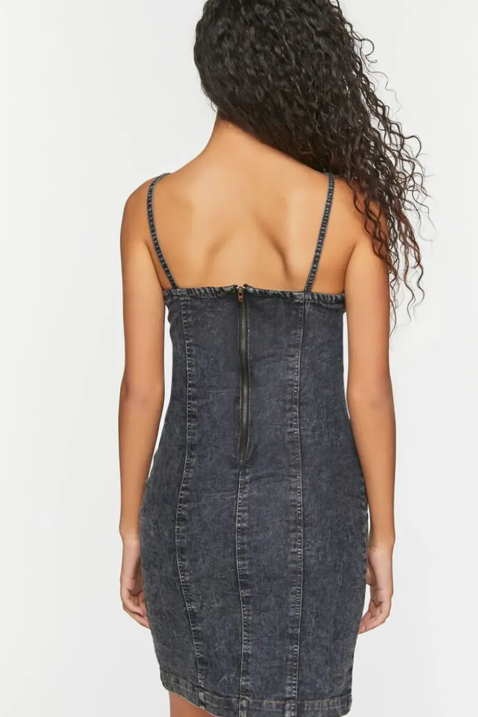 Denim Cami Mini Dress