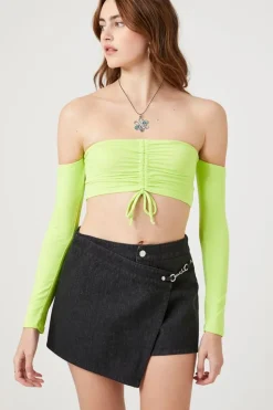 Denim Chain Skort