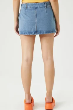 Denim Mini Skirt