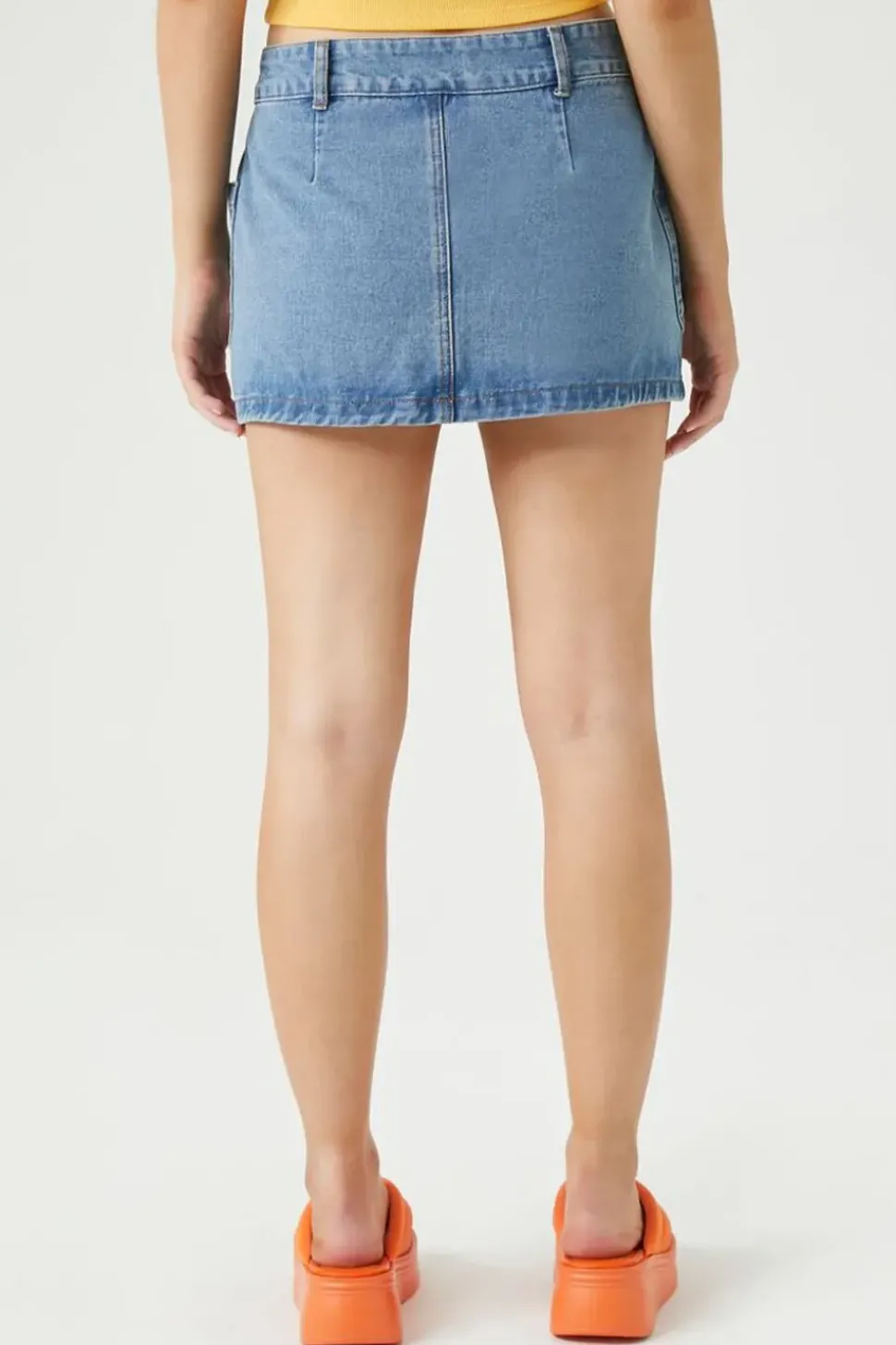 Denim Mini Skirt