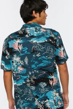 Desert Floral Print Shirt