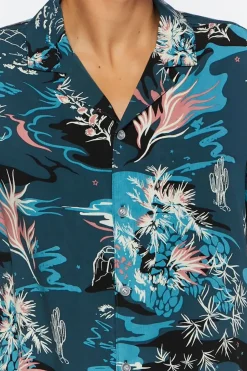 Desert Floral Print Shirt