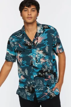 Desert Floral Print Shirt