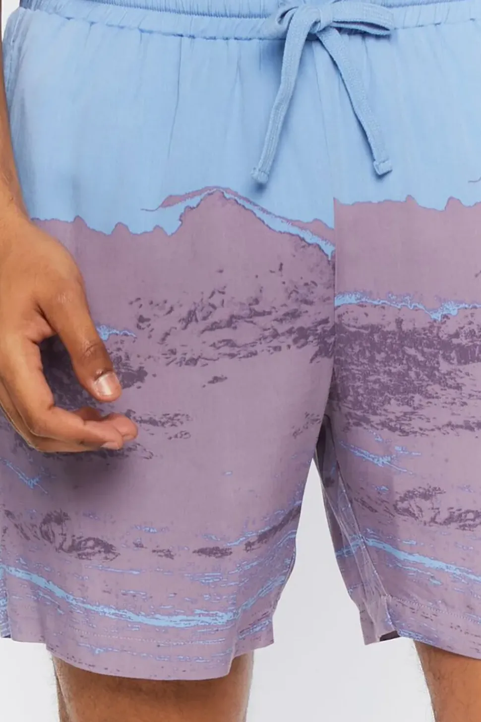 Desert Landscape Drawstring Shorts