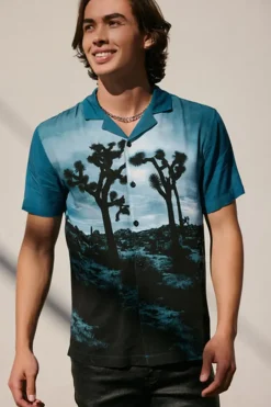 Desert Landscape Graphic Shirt