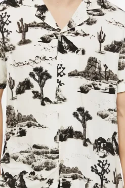 Desert Landscape Graphic Shirt
