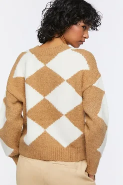 Diamond Geo Print Sweater