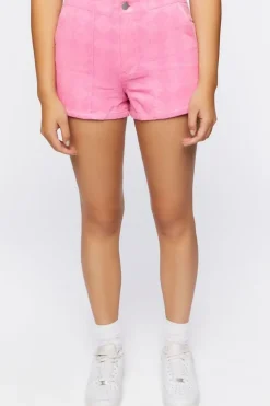 Diamond Print Corduroy Shorts