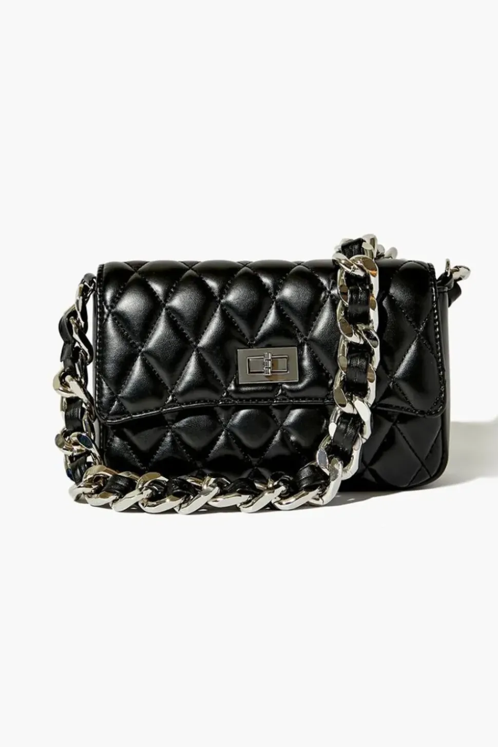 Diamond Quilted Crossbody Bag