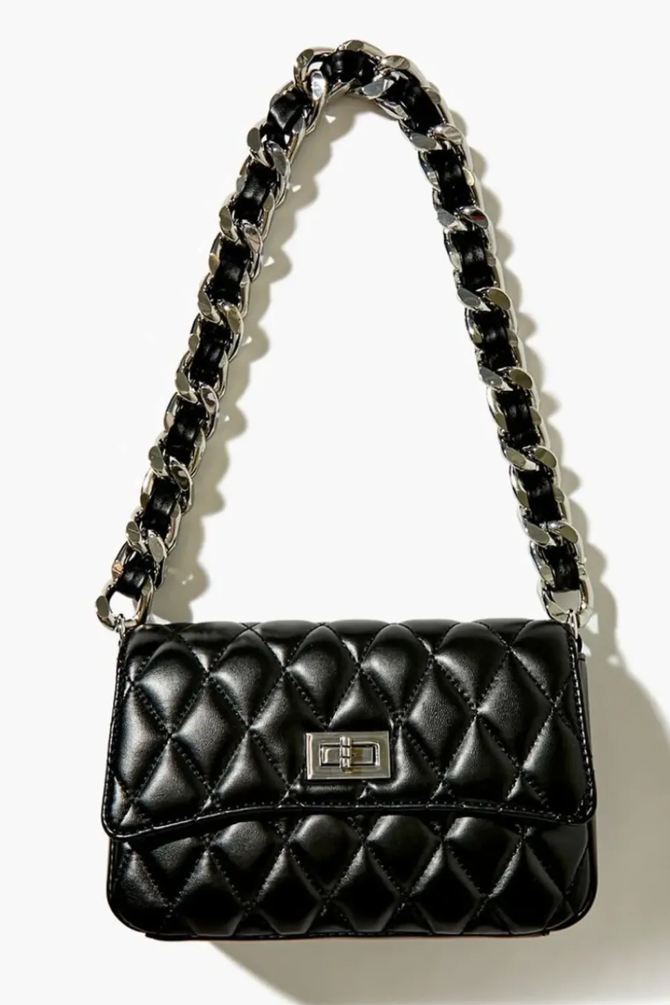 Diamond Quilted Crossbody Bag