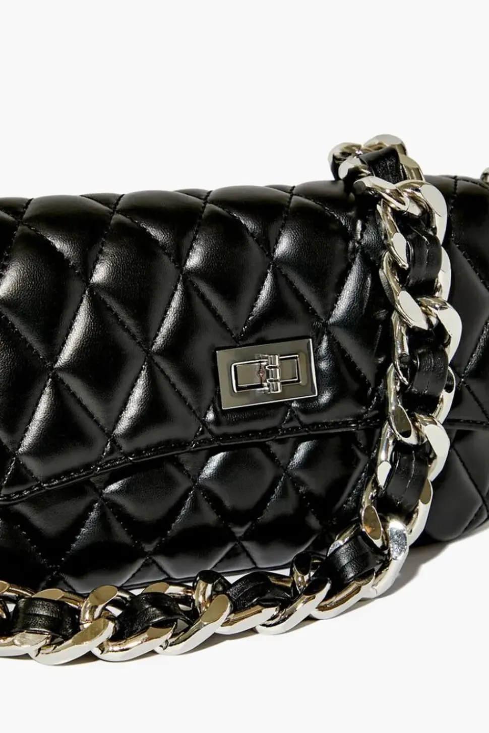 Diamond Quilted Crossbody Bag