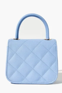 Diamond-Quilted Mini Crossbody Bag