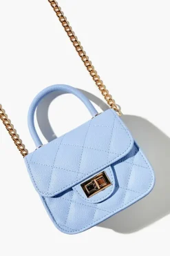 Diamond-Quilted Mini Crossbody Bag