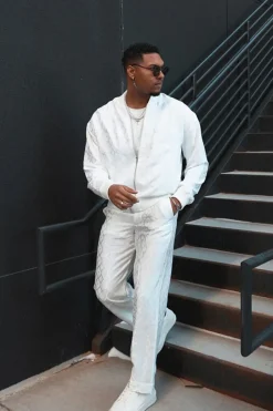 Diamond Slim-Fit Pants
