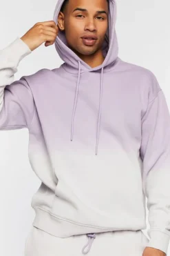 Dip-Dye Fleece Hoodie