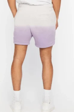 Dip-Dye Fleece Shorts