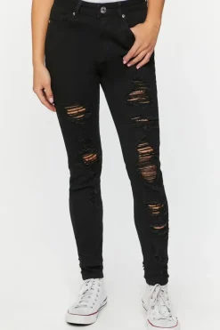 Distressed Skinny Jeans