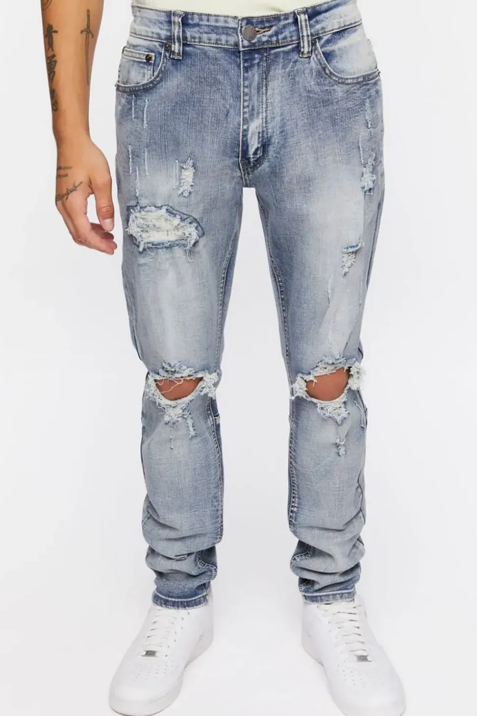 Distressed Skinny Jeans