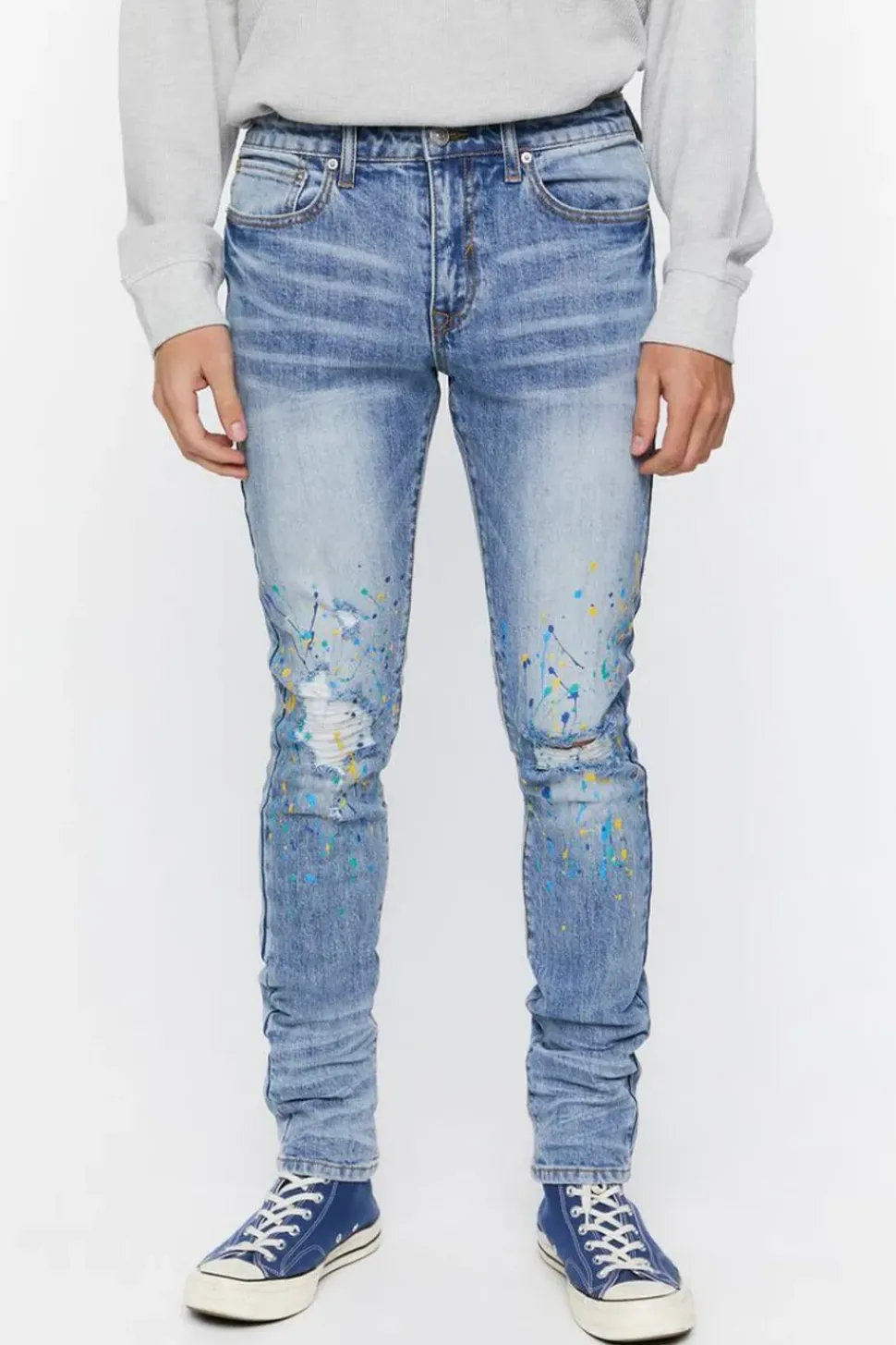 Distressed Skinny Jeans