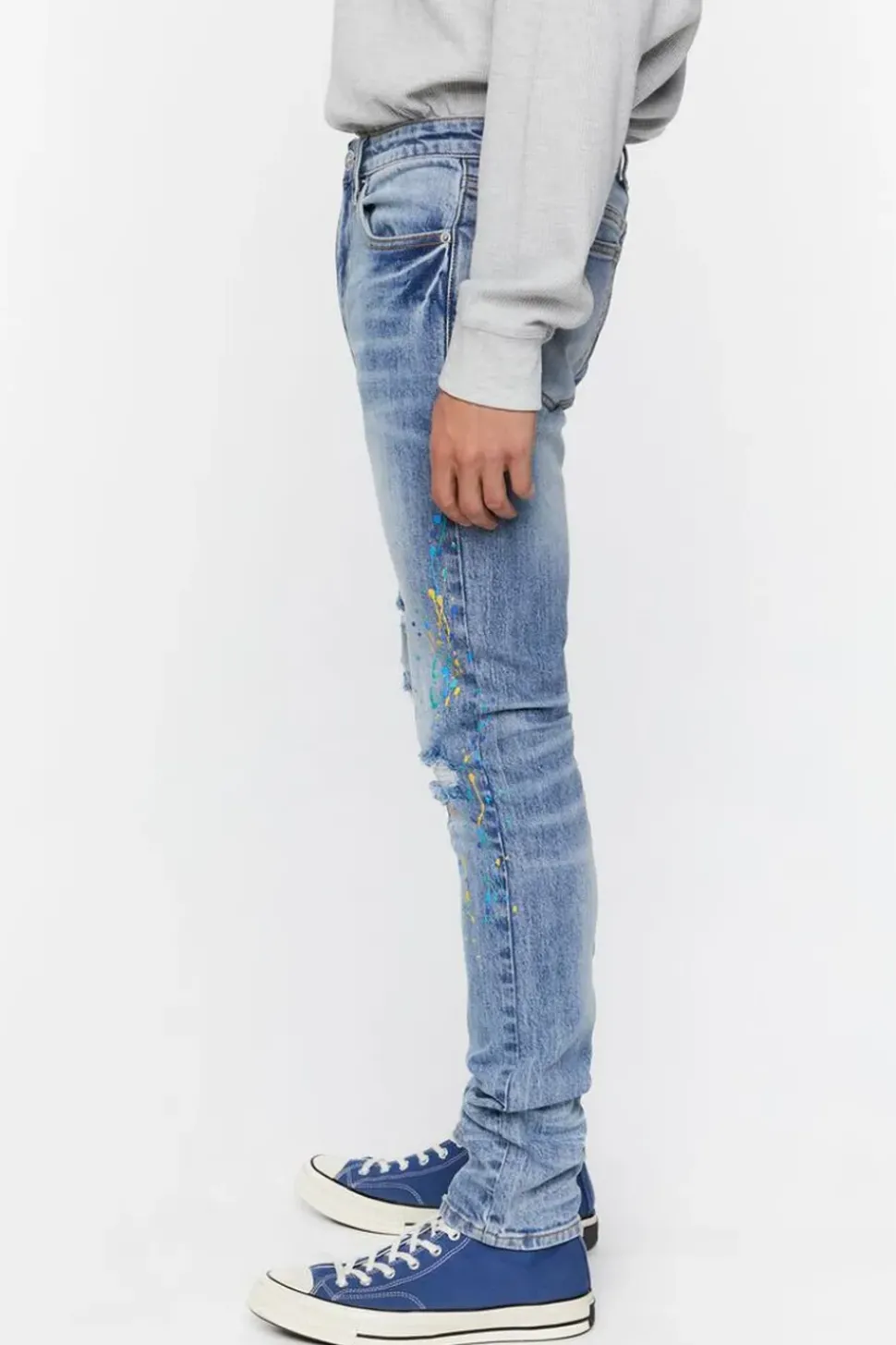 Distressed Skinny Jeans