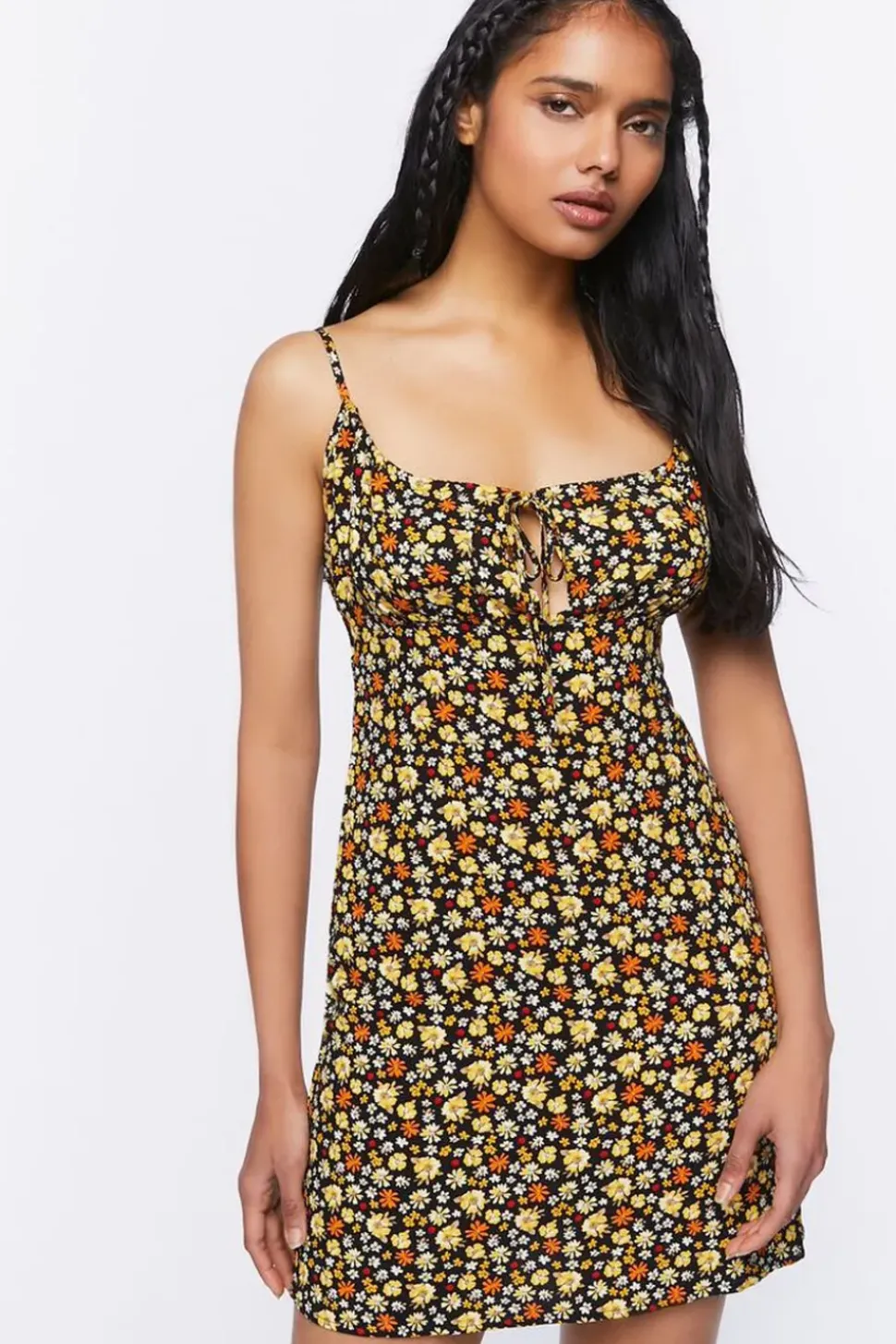 Ditsy Floral Print Cami Dress