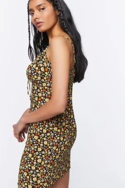 Ditsy Floral Print Cami Dress