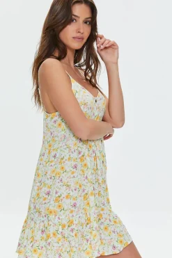 Ditsy Floral Print Cami Dress