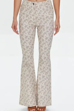 Ditsy Floral Print Flare Pants