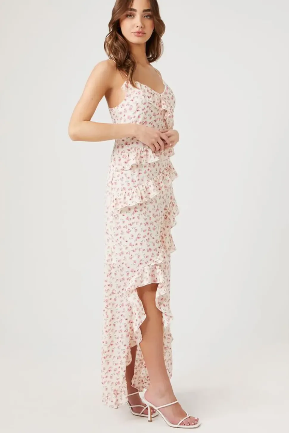 Ditsy Floral Tiered Maxi Dress