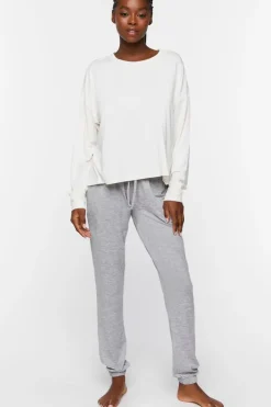 Dolman-Sleeve Pajama Top