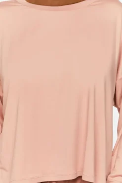Dolman-Sleeve Pajama Top