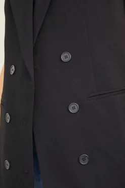 Double-Breasted Blazer Vest
