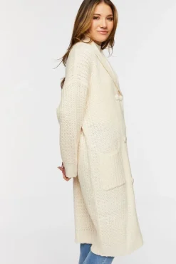 Double-Breasted Cardigan Sweater