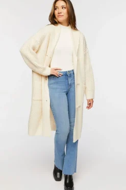 Double-Breasted Cardigan Sweater