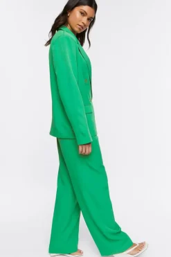 Double-Breasted Suit Blazer & Pants Set