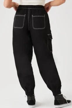 Drawstring Cargo Joggers