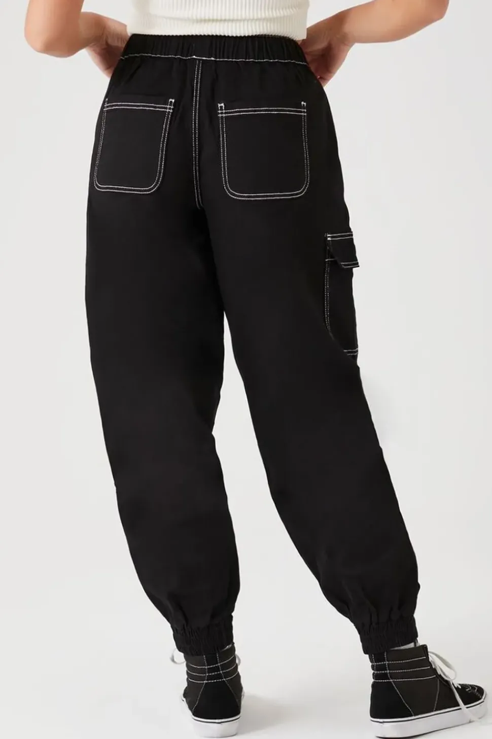 Drawstring Cargo Joggers