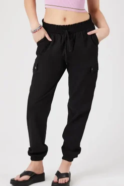 Drawstring Cargo Joggers