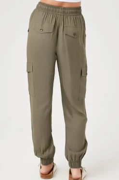 Drawstring Cargo Joggers