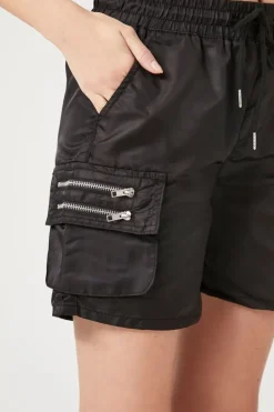 Drawstring Cargo Shorts