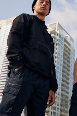 Drawstring Cargo Shorts