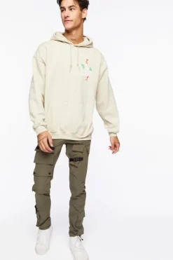Drawstring Cargo Skinny Joggers