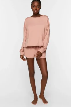 Drawstring Pajama Shorts