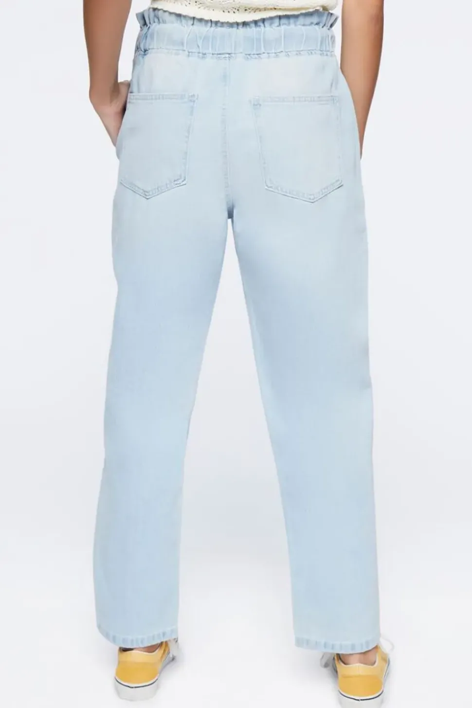 Drawstring Paperbag Jeans