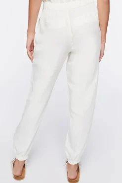 Drawstring Paperbag Pants