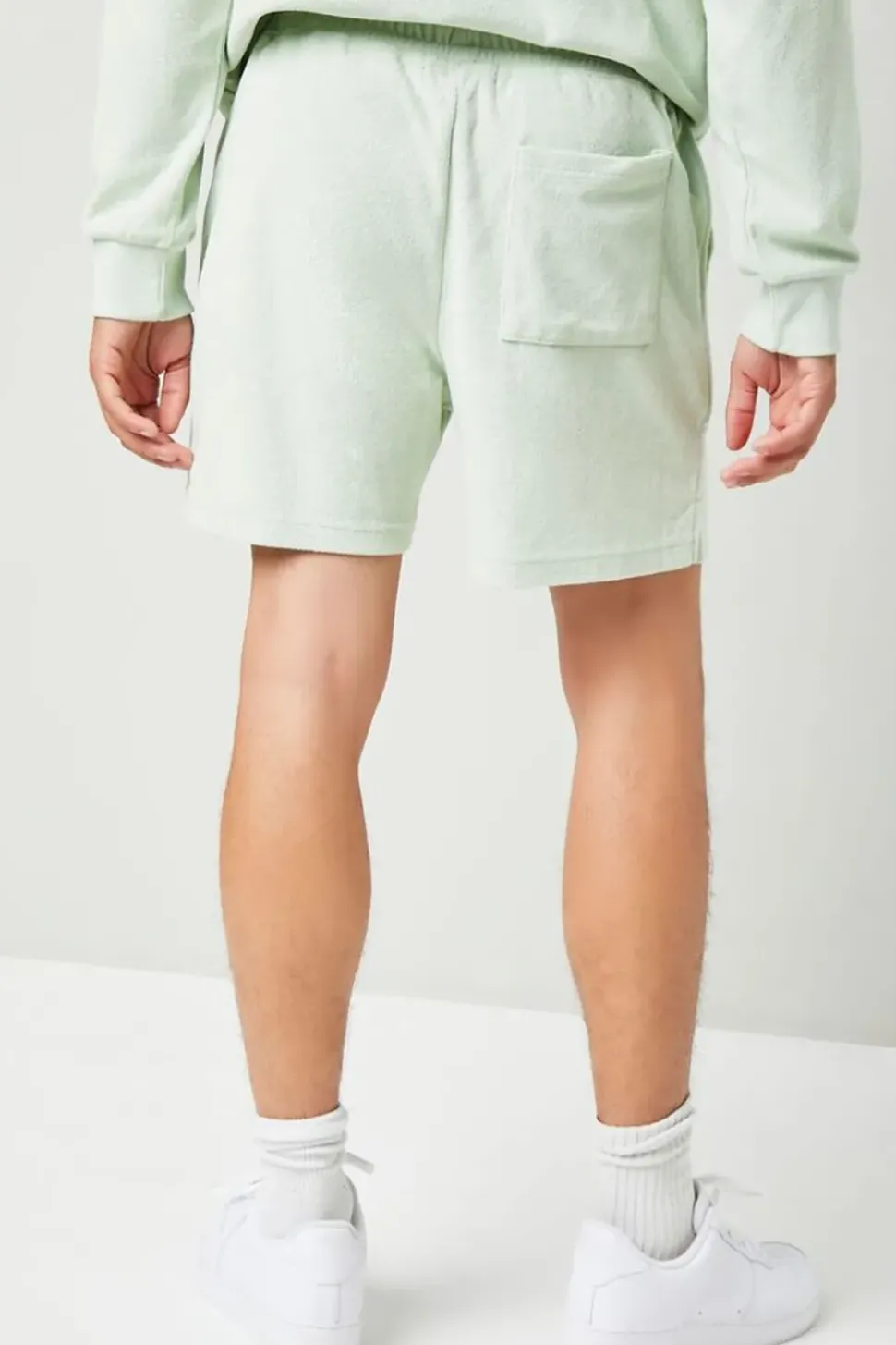 Drawstring Pocket Sweatshorts