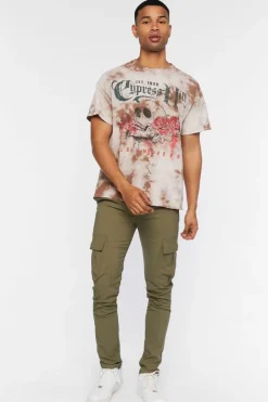Drawstring Skinny Utility Pants